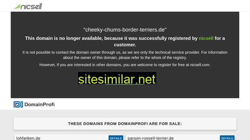 cheeky-chums-border-terriers.de alternative sites