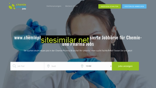 chemiepharmajobs.de alternative sites