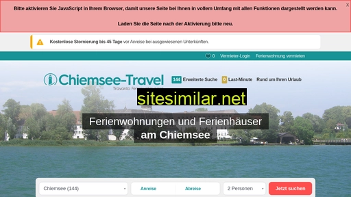 chiemsee-travel.de alternative sites