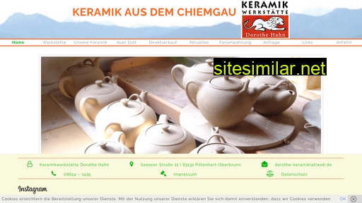 chiemgau-keramik.de alternative sites