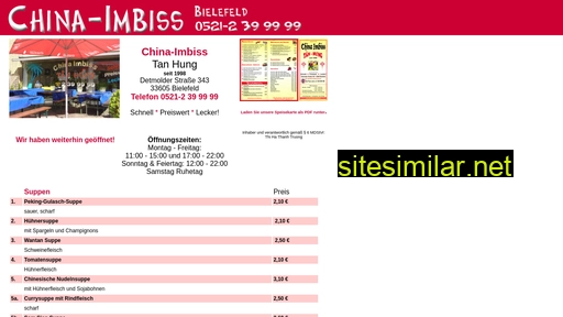 china-imbiss-bielefeld.de alternative sites