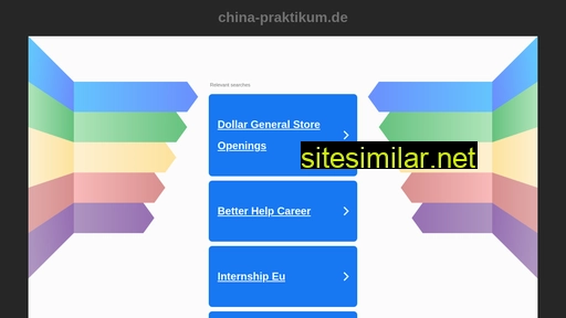 china-praktikum.de alternative sites