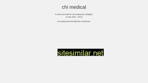 chi-medical.de alternative sites