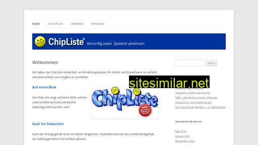 Chipliste similar sites