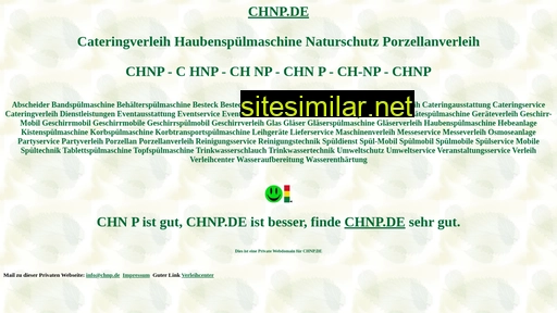 chnp.de alternative sites