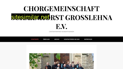 chorgemeinschaft-scharnhorst.de alternative sites