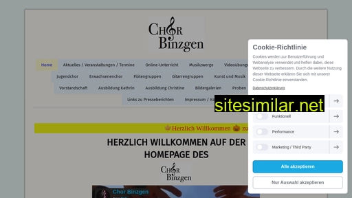 Chor-binzgen similar sites