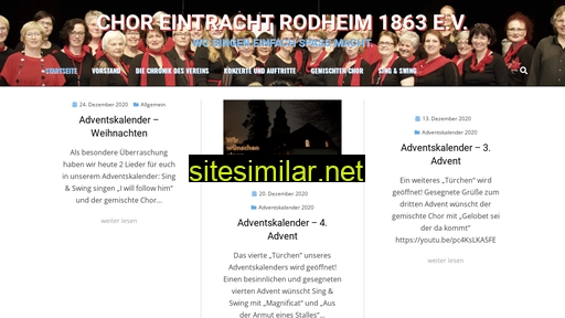 chor-eintracht-rodheim.de alternative sites