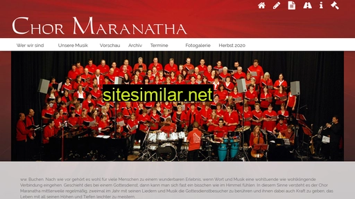 chor-maranatha.de alternative sites