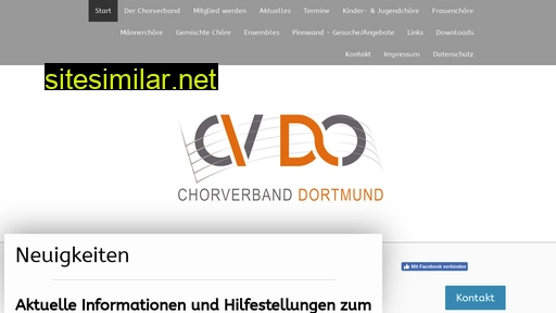 chorverband-dortmund.de alternative sites