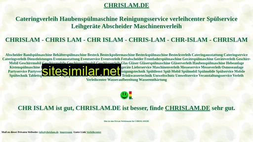 chrislam.de alternative sites
