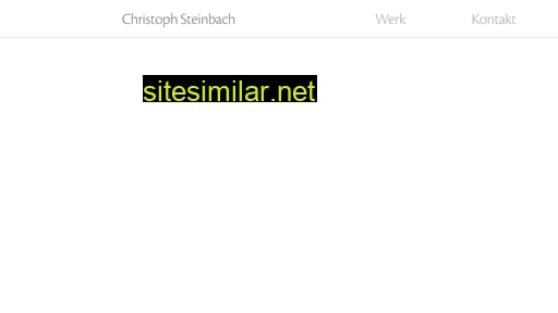 christophsteinbach.de alternative sites