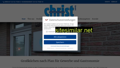 christ-kuechentechnik.de alternative sites