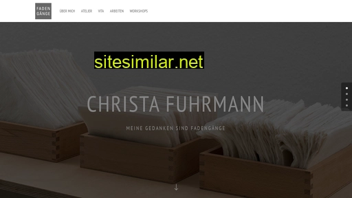 Christa-fuhrmann-fadengaenge similar sites