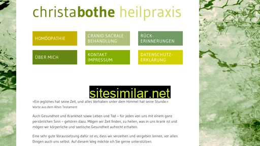 christabothe-heilpraxis.de alternative sites