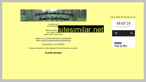 christbaumkulturen-gehrlinger.de alternative sites