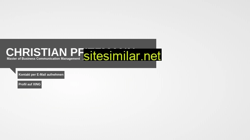 christianpfitzmann.de alternative sites