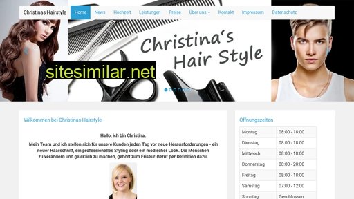 Christinas-hairstyle similar sites