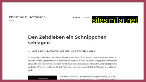 christine-e-hoffmann.de alternative sites