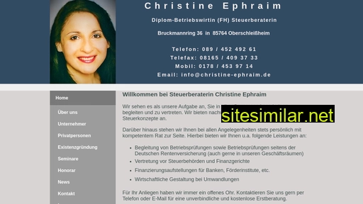 christine-ephraim.de alternative sites