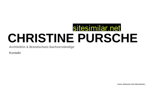 christine-pursche-architektur.de alternative sites