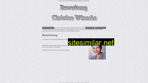 christine-wuensche.de alternative sites