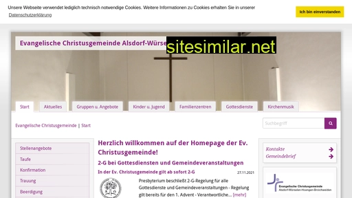 christusgemeinde-nordkreis-ac.de alternative sites
