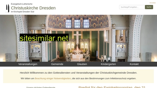 christuskirche-dresden.de alternative sites