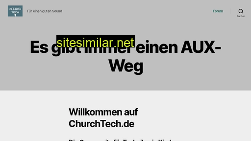 churchtech.de alternative sites