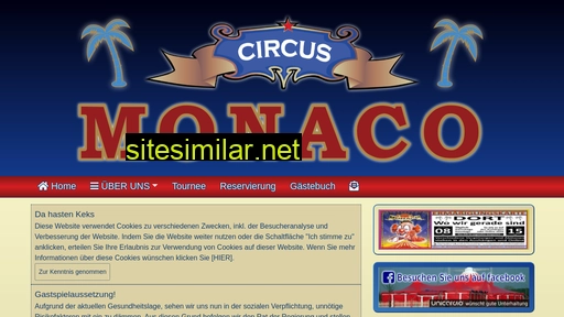 circus-monaco.de alternative sites