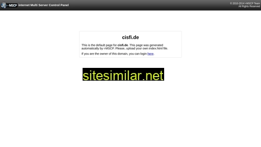 cisfi.de alternative sites