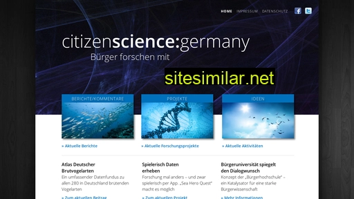citizen-science-germany.de alternative sites