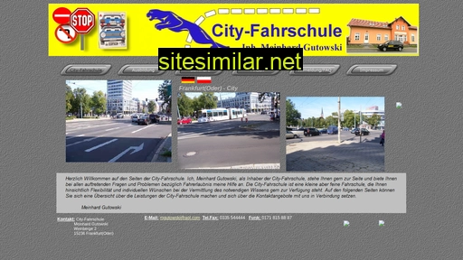 cityfahrschule-ffo.de alternative sites