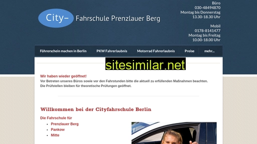 cityfahrschule-pb.de alternative sites