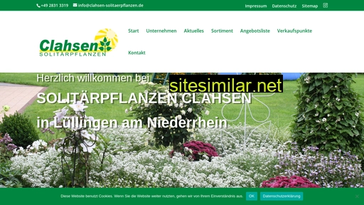 clahsen-solitaerpflanzen.de alternative sites