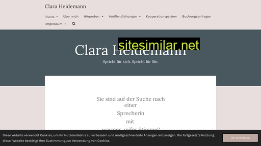 clara-heidemann.de alternative sites