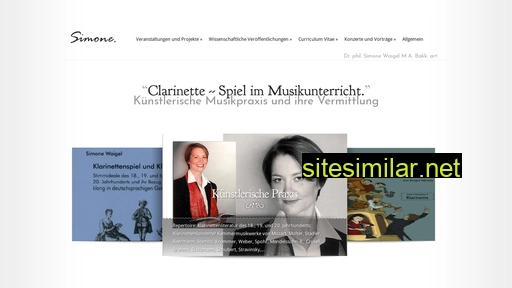 clarinette.de alternative sites