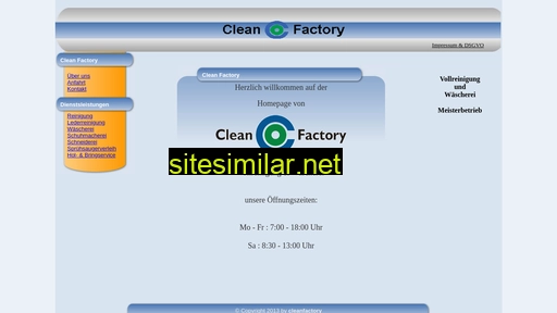 clean-factory-berlin.de alternative sites