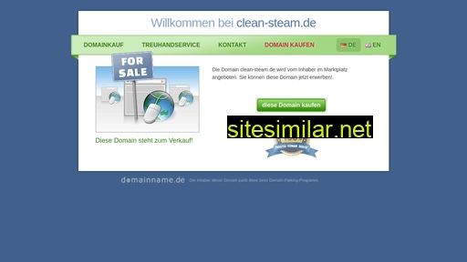 clean-steam.de alternative sites