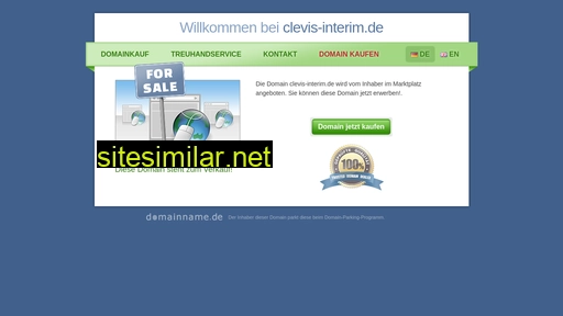 clevis-interim.de alternative sites