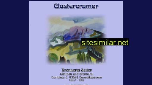 Clostercramer similar sites