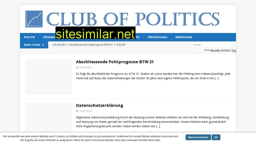 Clubofpolitics similar sites