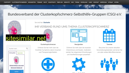 clusterkopf.de alternative sites