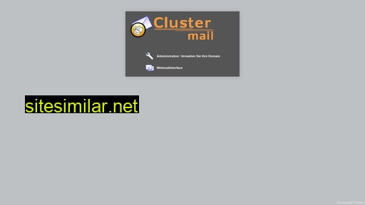 clustermail.de alternative sites