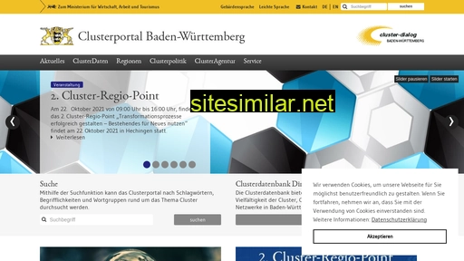 clusterportal-bw.de alternative sites