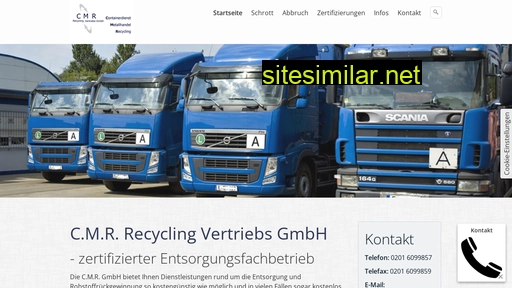 cmr-recycling.de alternative sites