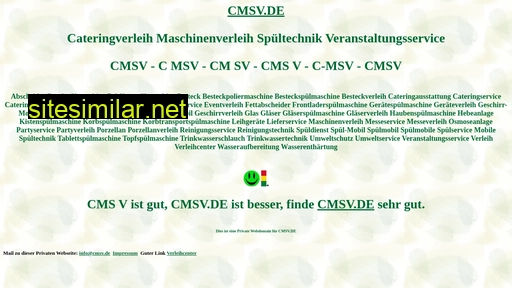 cmsv.de alternative sites
