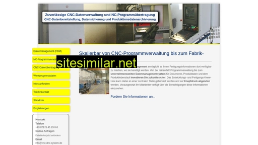 cnc-dnc-system.de alternative sites