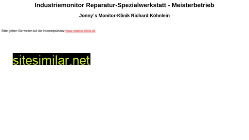 cnc-industrie-maschinen-monitor-reparatur-service-werkstatt.de alternative sites