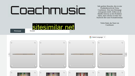 coachmusic.de alternative sites